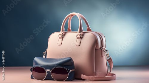 sunglasses and bag HD 8K wallpaper Stock Photographic Image  © AA