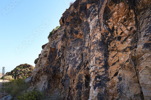 Volcanic rocks of Cerro del Cinto in Rodalquilar © SoniaBonet