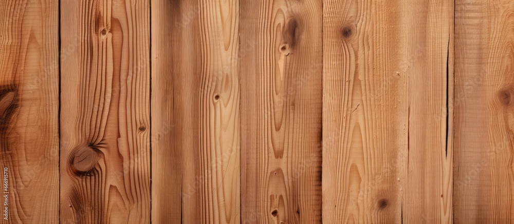 Fototapeta premium Wooden panel fragments from softwood