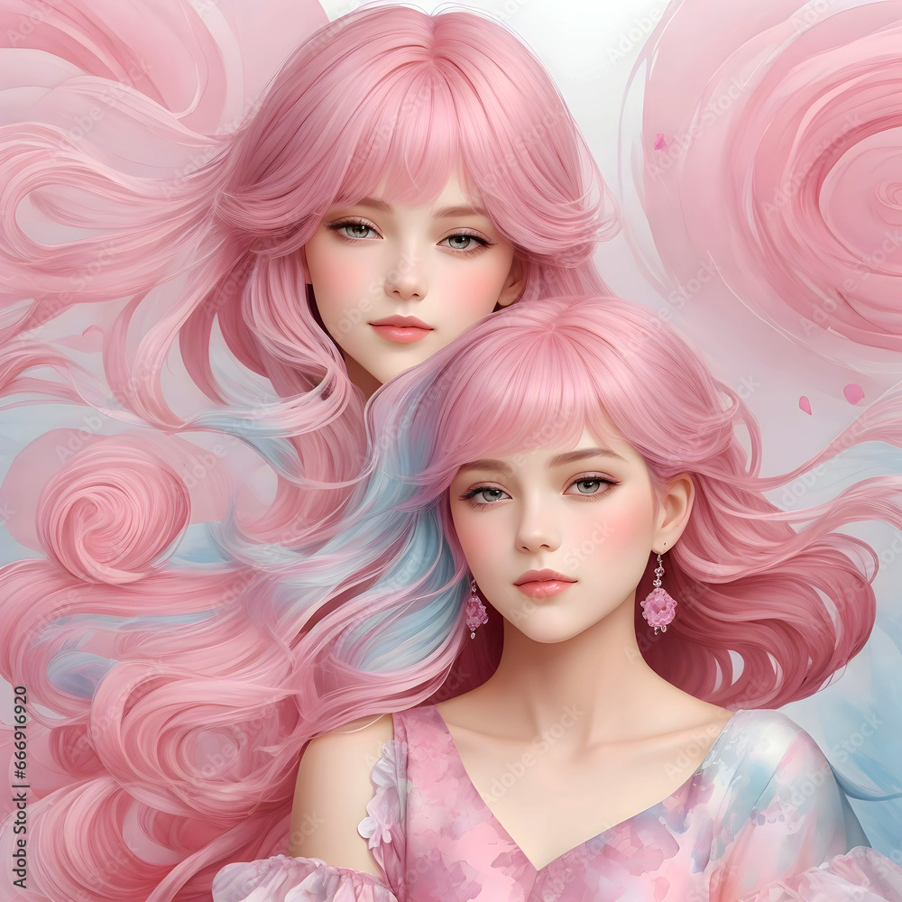 Stunning Anime goddess of the floral river flowers, misty, intricate, beautiful, attestation Ai generated art Stunning Anime goddess of the floral river flowers, misty, intricate, beautiful, attestation Ai generated art