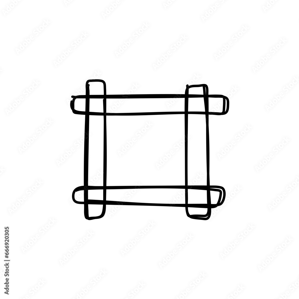 Doodle Frame And Border Elements Hand Drawn Doodle Frame And Border Elements Hand Drawn
