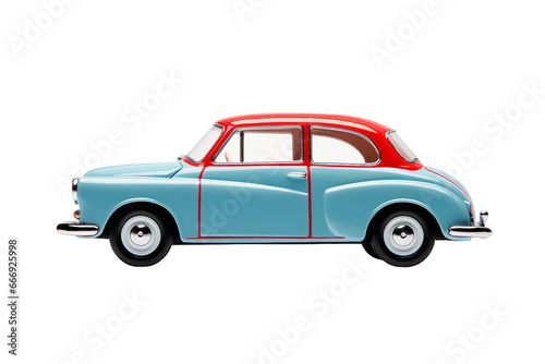 Car isolated on transparent background, Generative Ai