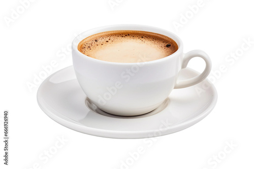 coffee cup isolated on transparent background, Generative Ai