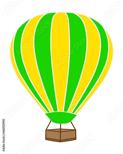 Vector illustration Cappadocia, Turkey.  Isolate of Hand drawn line doodle Turkish symbols.