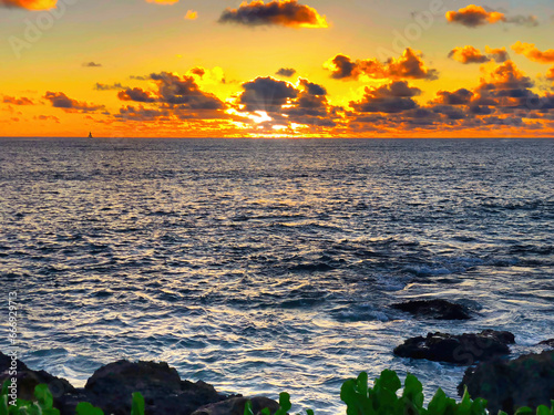 Hawaiian Golden Sunset