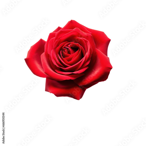 red rose blossom isolated on transparent background,transparency 
