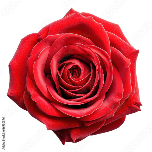 Fototapeta Naklejka Na Ścianę i Meble -  red rose blossom isolated on transparent background,transparency 