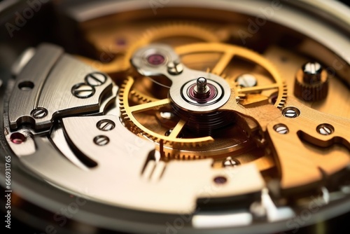 soft focused shot of a watch crown and stem