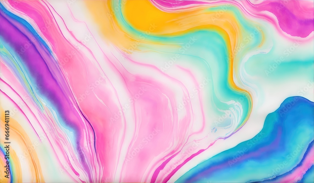 Abstract colorful background of acrylic paint in blue, yellow and pink colors. Abstract colorful background of acrylic paint in blue, yellow and pink colors.