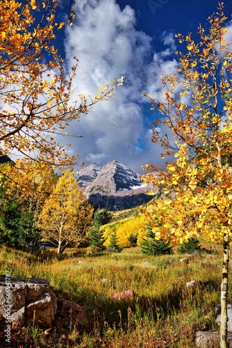 Maroon Bells Fall Foliage