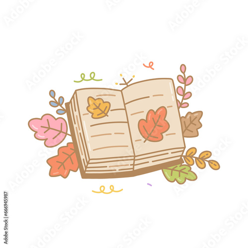 reading in autumn