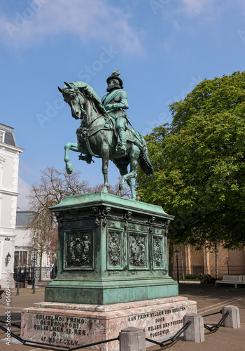 Statue of Frederick William I in Hague, Prince of Orange-Nassau first king of the Netherlands