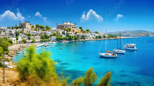 Bodrum Turkey is known for its unique scenery iconic