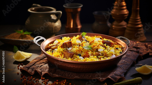 indian rice or samwa is a traditional dish of basmati rice with dry vegetables