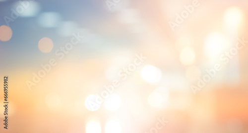 Abstract blurred beautiful glowing pastel pink and yellow gradient background © paul