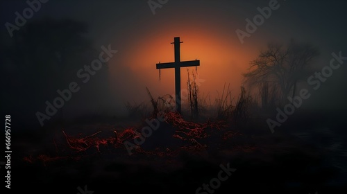 halloween night cross