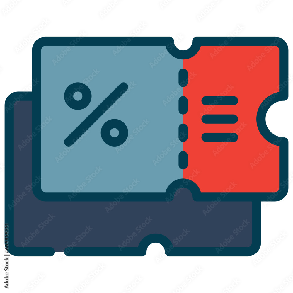 discount promotion marketing sale coupon filled outline discount promotion marketing sale coupon filled outline