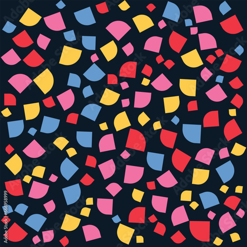 simple abstracts randomize graphic design for printing and textile