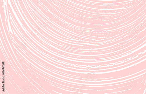 Grunge texture. Distress pink rough trace. Grand b