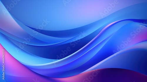 Aqua Haze  Abstract Background with Smoky Waves for Digital Wallpaper Design