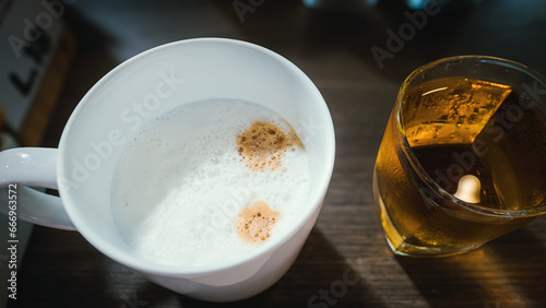 hot coffee