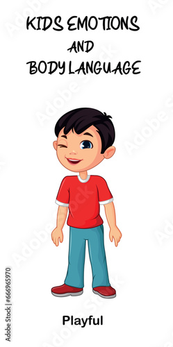 Kids Emotions and Body Language_ Playful