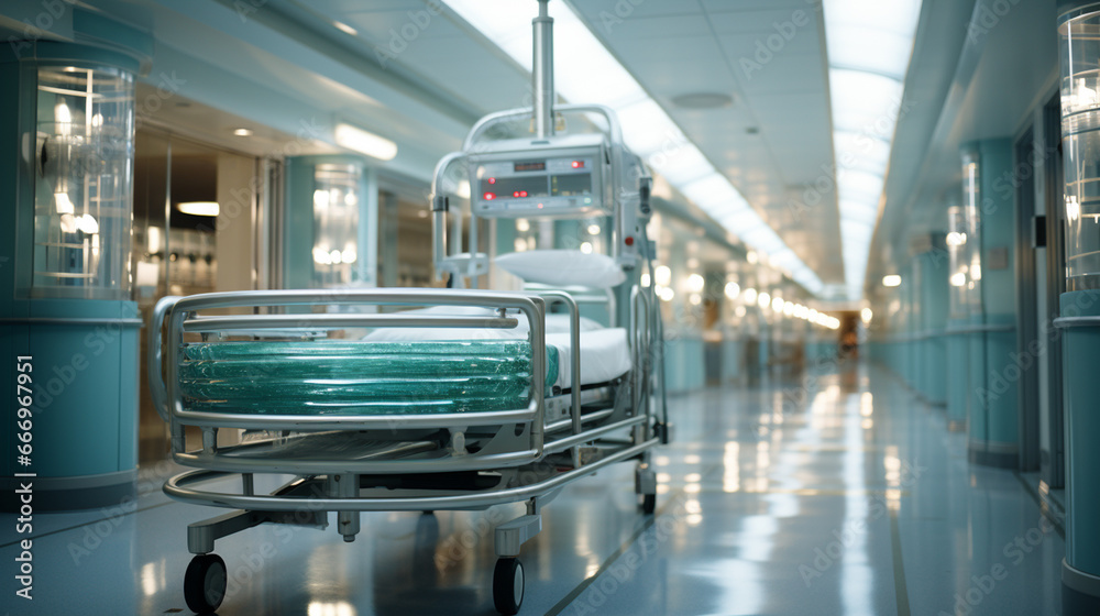 Fototapeta premium View of hospital interior.