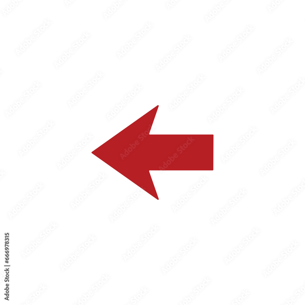 arrow icon on white background vector symbol arrow icon on white background vector symbol