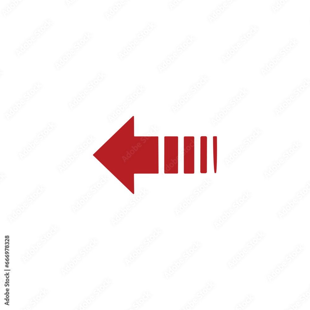 arrow icon on white background vector symbol arrow icon on white background vector symbol