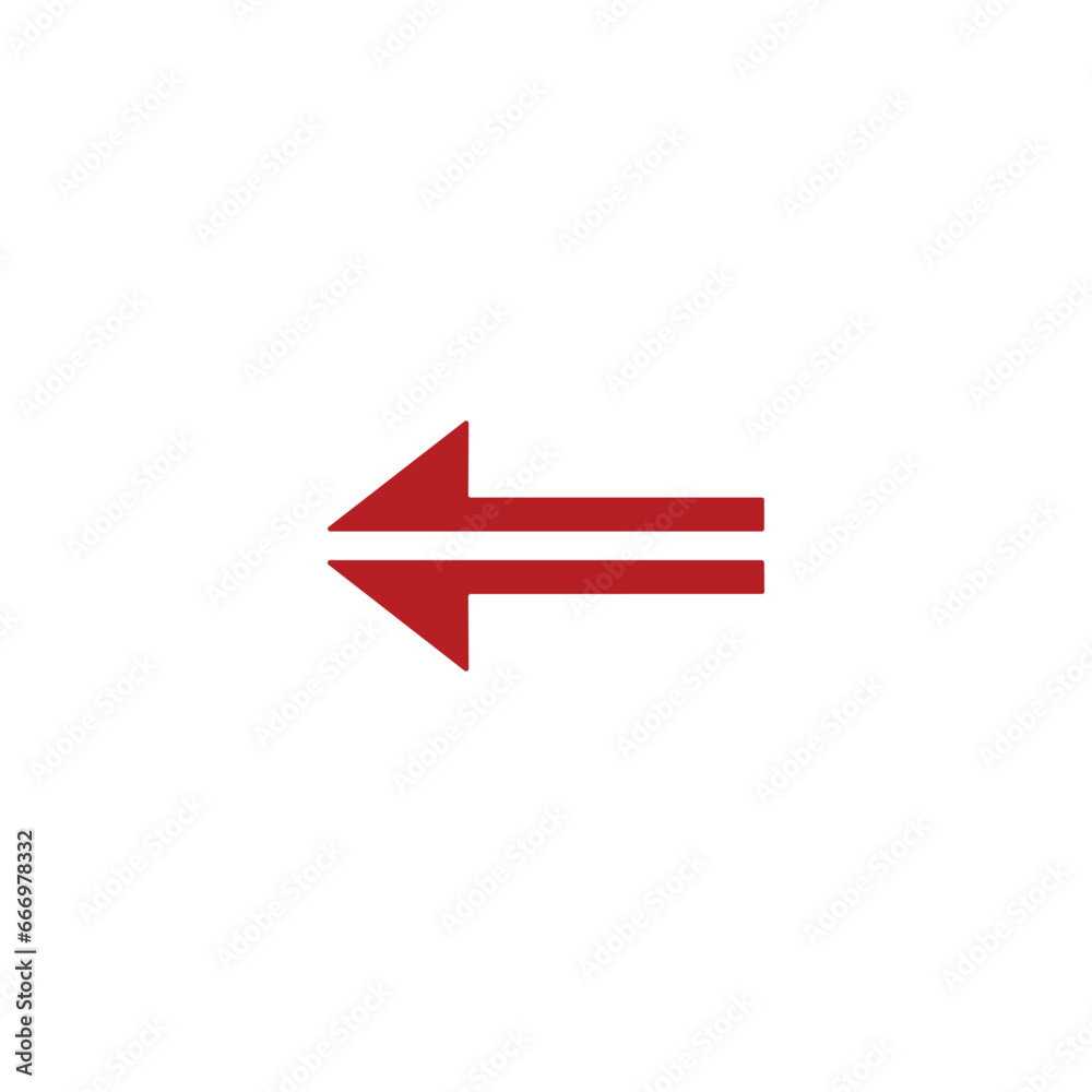 arrow icon on white background vector symbol arrow icon on white background vector symbol