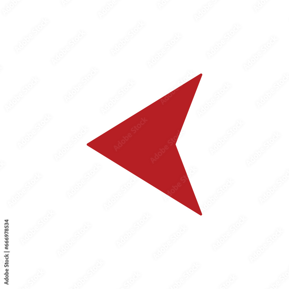 arrow icon on white background vector symbol arrow icon on white background vector symbol
