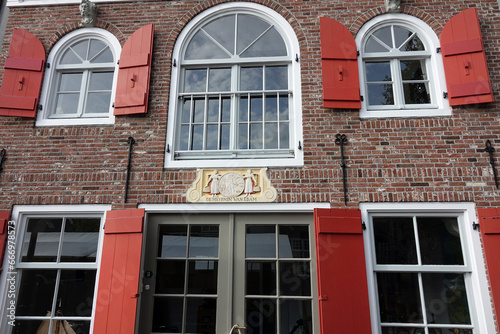 Traditional house in Edam