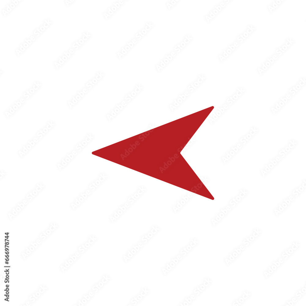 arrow icon on white background vector symbol arrow icon on white background vector symbol