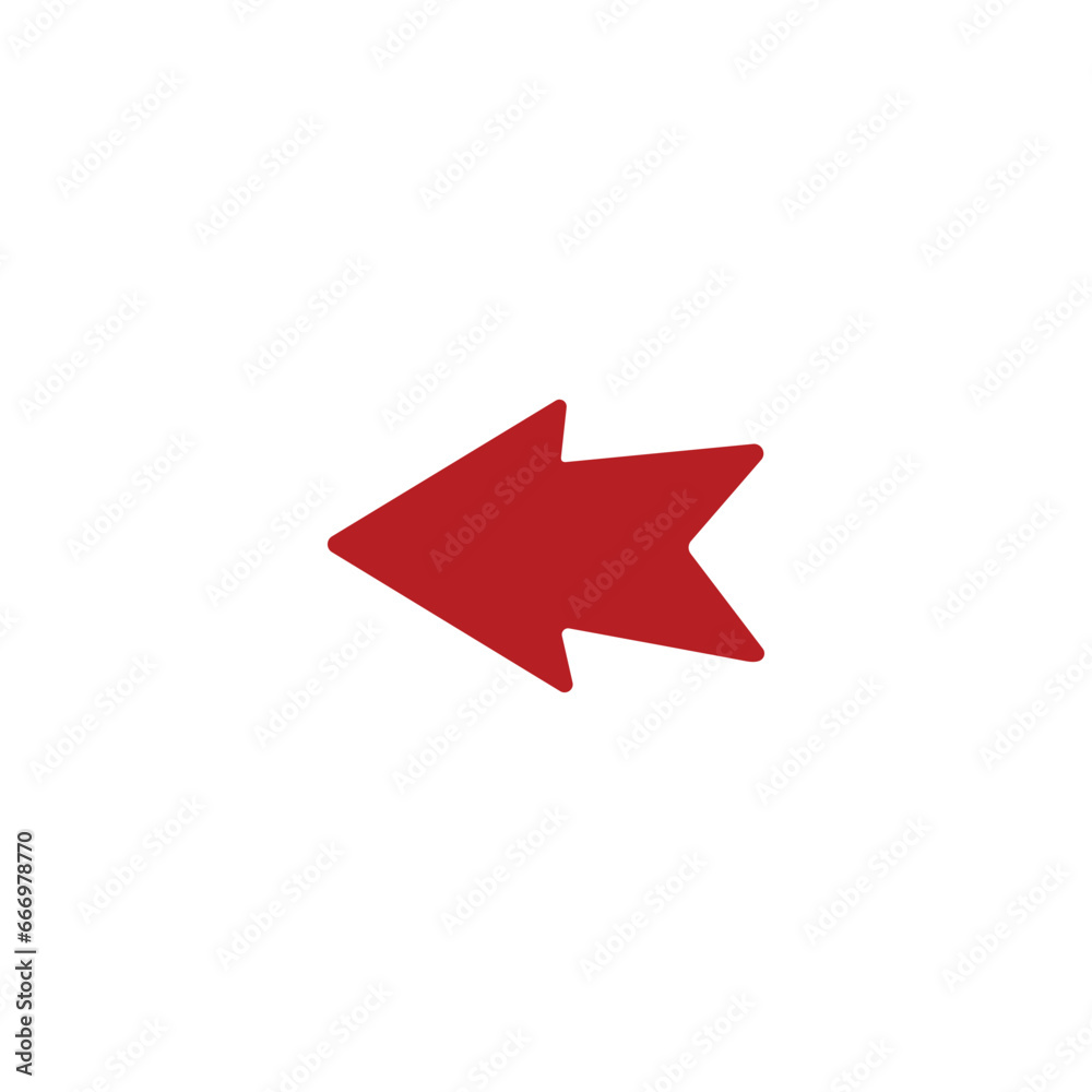 arrow icon on white background vector symbol arrow icon on white background vector symbol