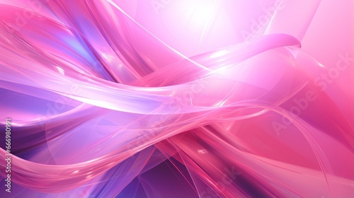 A digital art pink background with abstract elements