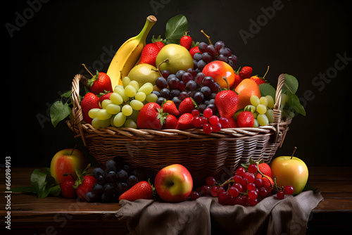 Fruits in a basket