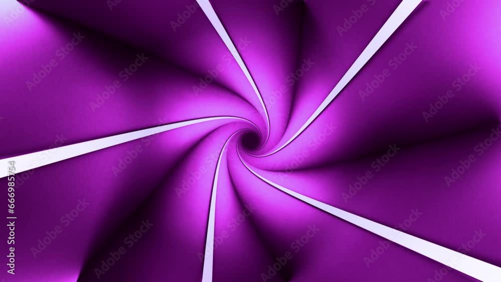 Abstract spiral background. animation of seamless loop. Rabbit hole