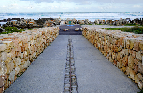 Cape Agulhas, the Southernmost tip of Africa photo