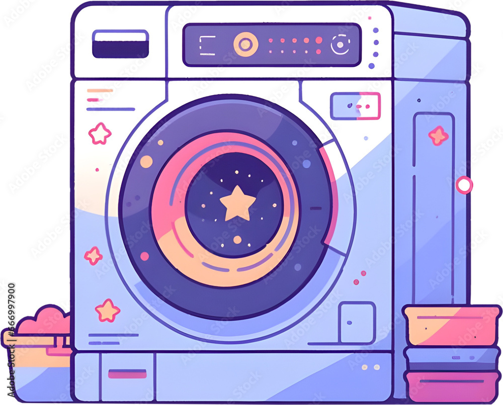 Anime washing machine pn