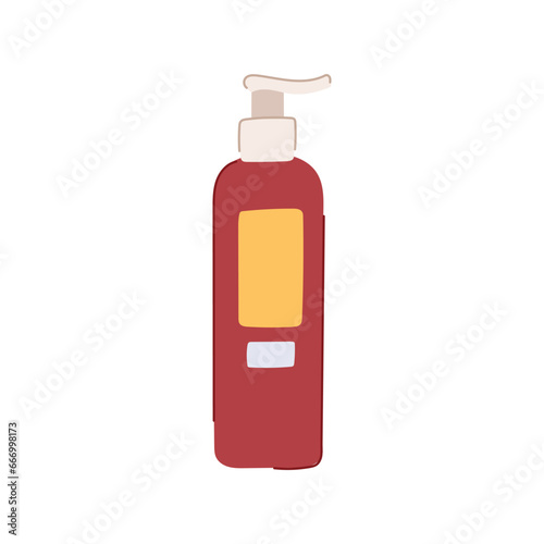 product cleansing cream cartoon. moisturizer texture, smear sunscreen, makeup hygiene product cleansing cream sign. isolated symbol vector illustration