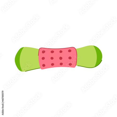 training dumbbell cartoon. exercise strength, healthy bodybuilding, heavy workout training dumbbell sign. isolated symbol vector illustration