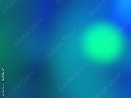 Abstract blur background image of blue, green colors gradient used as an illustration. Designing posters or advertisements.