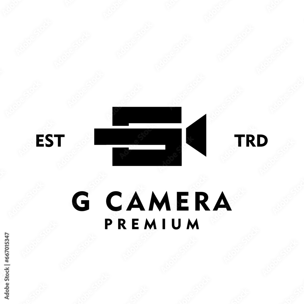 G Camera Letter logo icon design illustration G Camera Letter logo icon design illustration