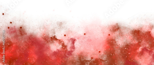 Red Nebula Star Universe Galaxy Texture Bottom Overlay