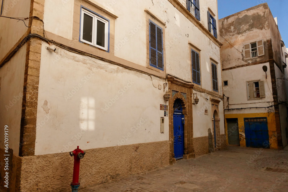 Essaouira, antica città fortificata sull'oceano. Marocco