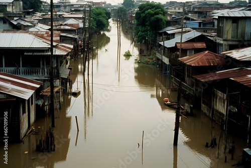 Thai floods and calamities. Generative AI