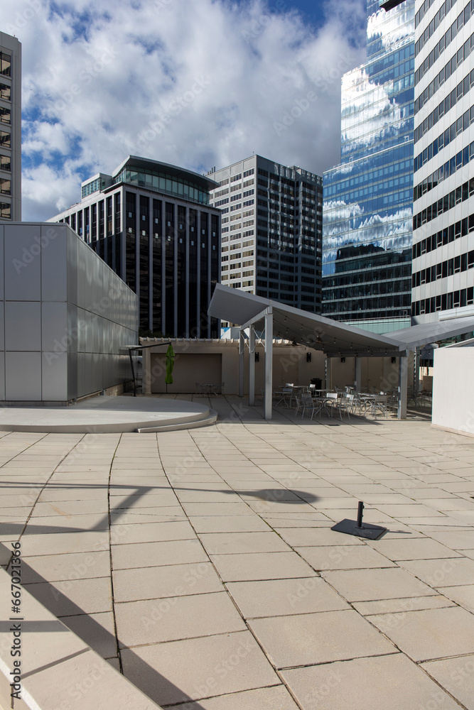 Fototapeta premium Rosslyn, Arlington Virginia cityscape 