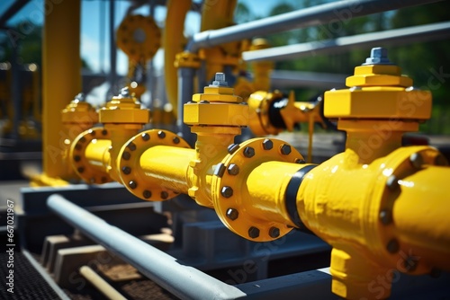 Pipeline valves. Gas transportation with gas or pipeline valves