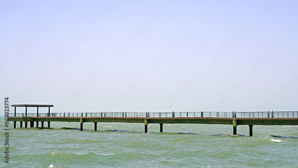 Sea pier Kuwait