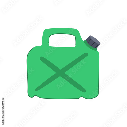 gasoline fuel can cartoon. oil gas, tank ister, automobile energy gasoline fuel can sign. isolated symbol vector illustration